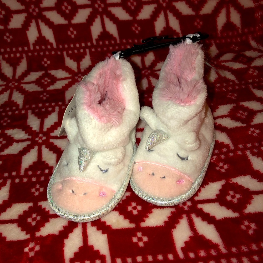 Unicorn slippers